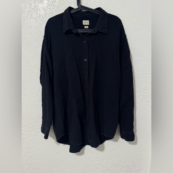 Aritzia Wilfred Free Organic Cotton Sail Shirt - Picture 3 of 9